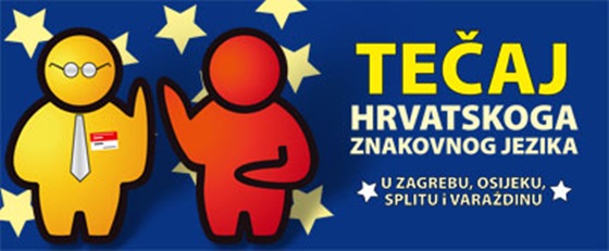 Besplatni teaj hrvatskog znakovnog jezika u Infozoni