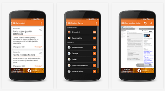 Student Servis aplikacija: prvi saznajte za novi posao